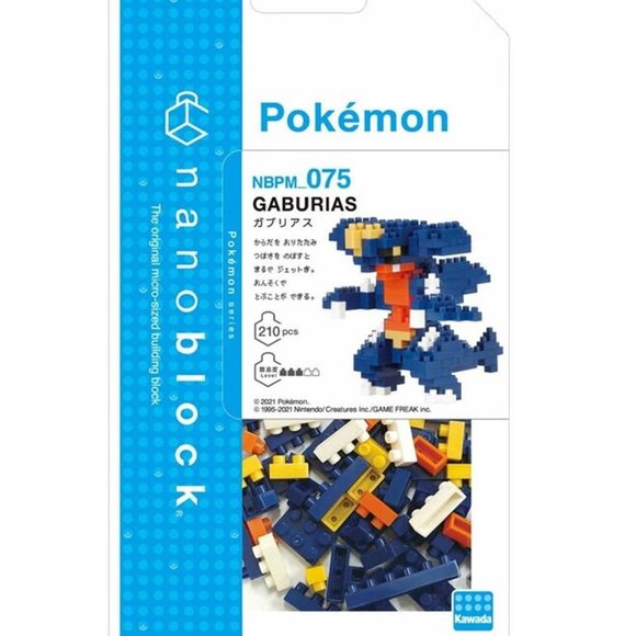 Nanoblock Mini Block Garchomp Pokémon - Picture 3 of 3